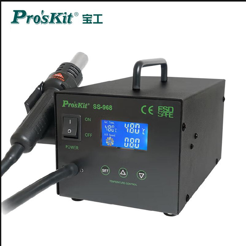 宝工（Pro'skit）SS-968H LCD智能热风拆焊台（台）