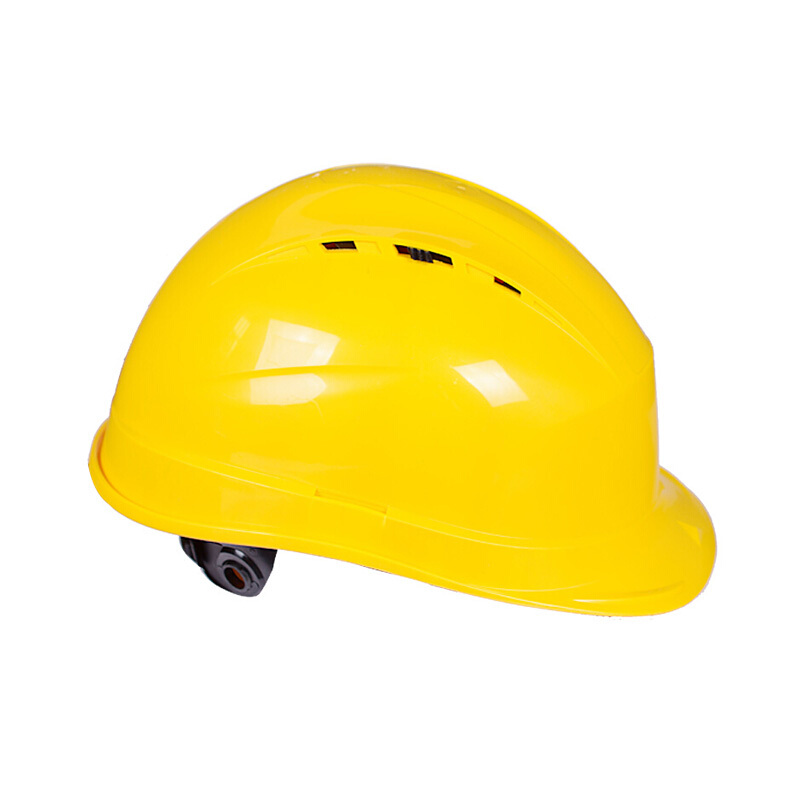 DELTAPLUS/代尔塔 102012-JA 抗紫外线安全帽 黄 插片式  不含下颌带（单位：顶）
