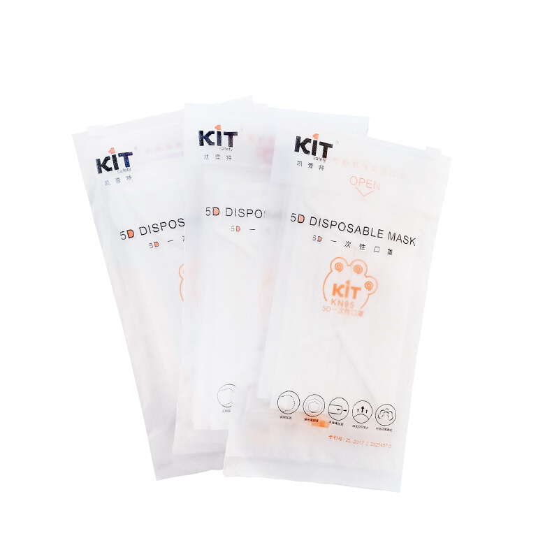 凯壹特(KIT Safety) 181 5D系列：白色支架平面口罩 5只/包 10包/盒（单位：盒）