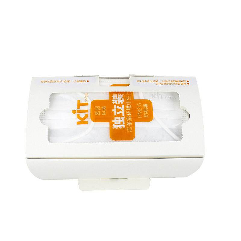 凯壹特(KIT Safety) 111 独立装平面口罩 白色 50只/盒 40盒/箱（单位：箱）