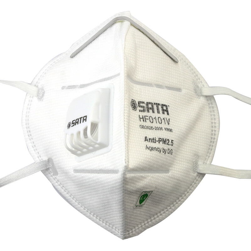 世达(SATA) HF0101V 防PM2.5折叠口罩  （单位：只）