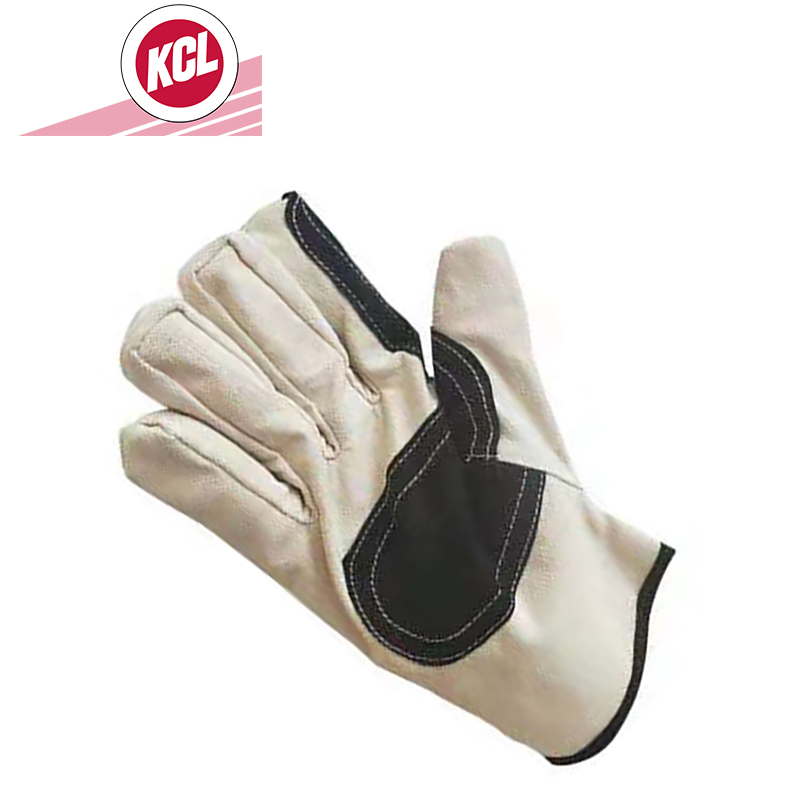 KCL SL16－100－302 纯棉单层原条三皮黑边 帆布手套(单位：双)