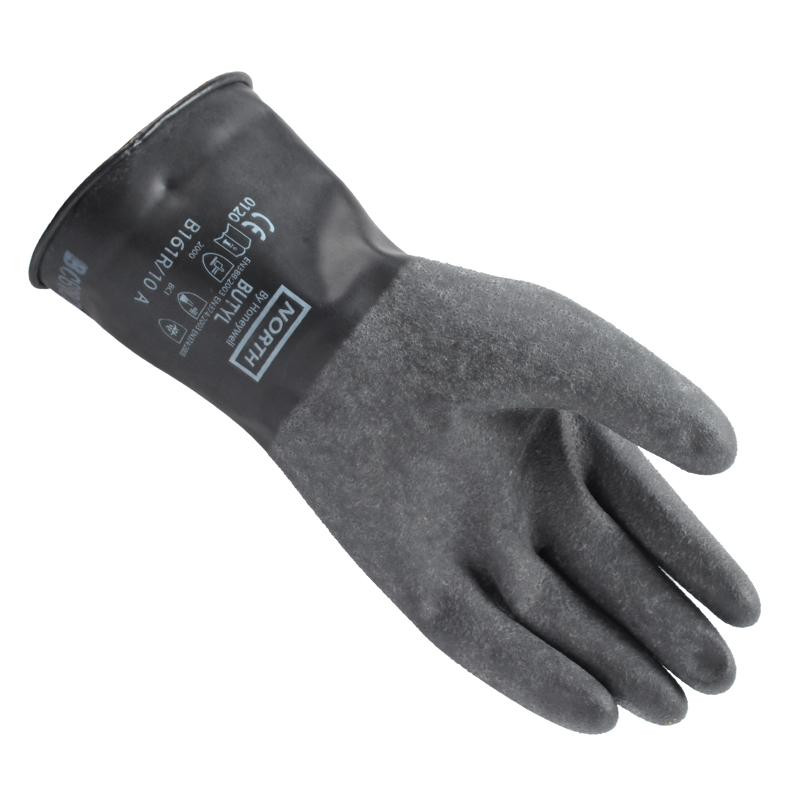 霍尼韦尔/B161R-8丁基橡胶防化手套（副）
