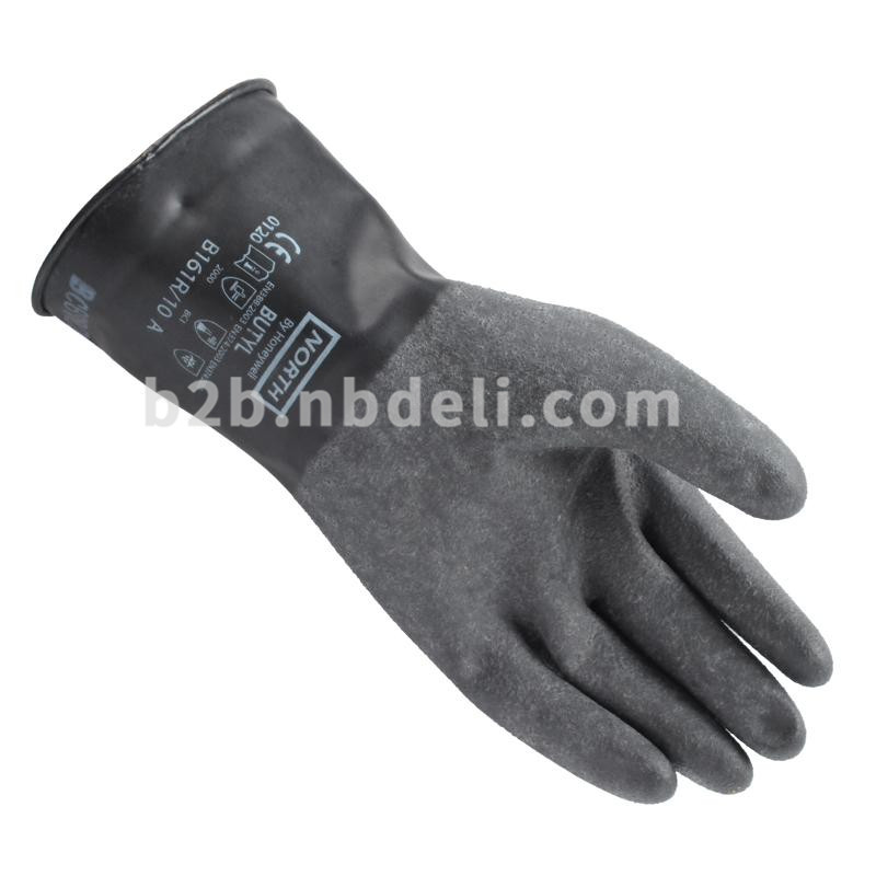 霍尼韦尔/B161R-9丁基橡胶防化手套（副）
