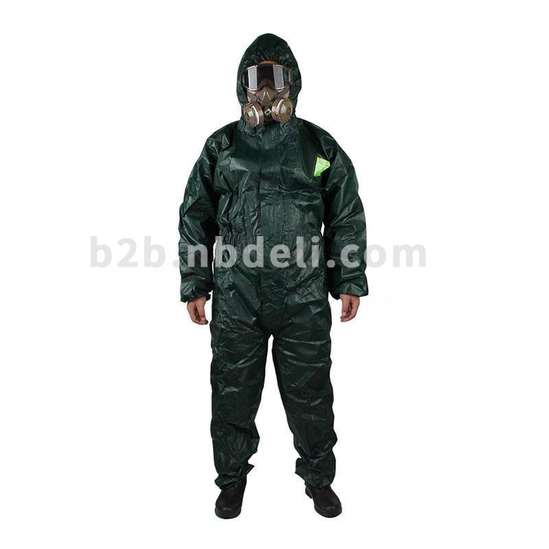 Microgard/微护佳 MC4000 双袖连体防化服 绿色 2件/包 L（单位：包）