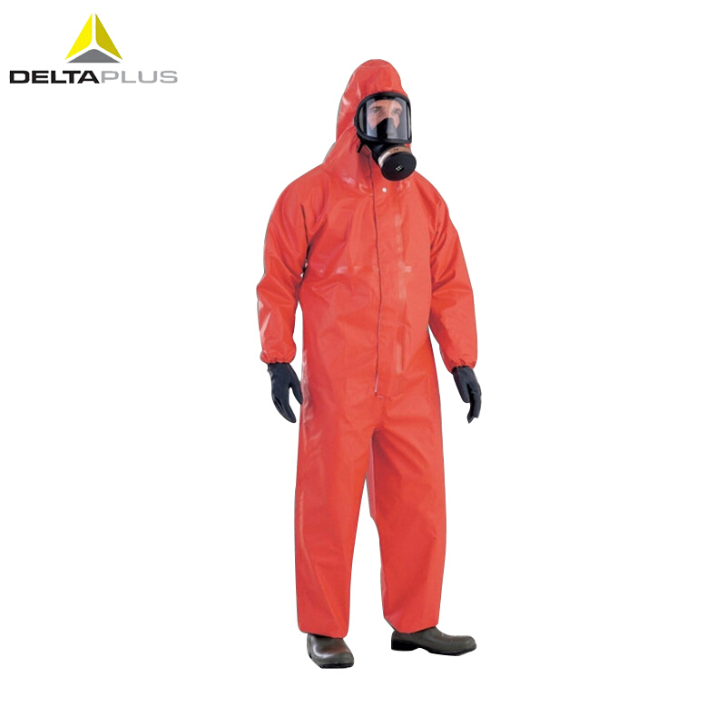 代尔塔401020/COMBI71/420g橙色液密中型防化服420克重L(件)
