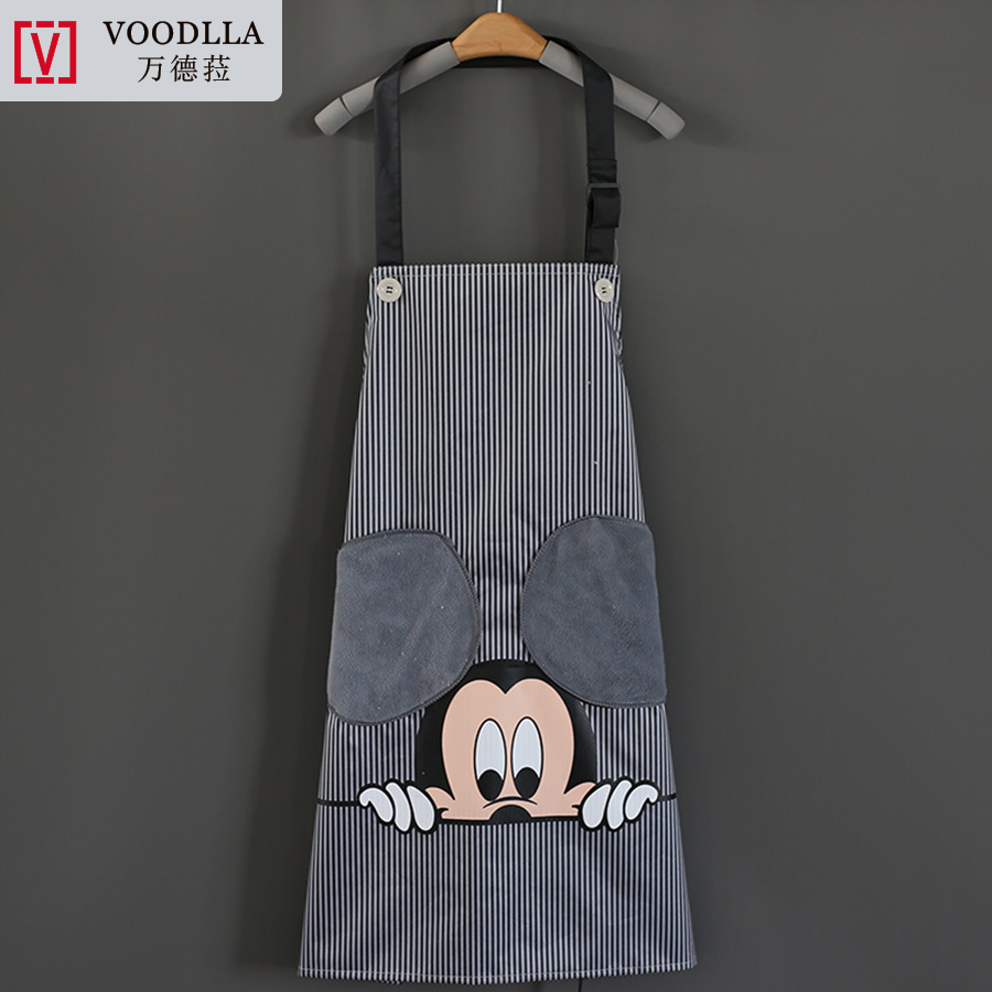 德国VOODLLA/万德菈WQ6626防水围裙米老鼠条纹灰色（条）