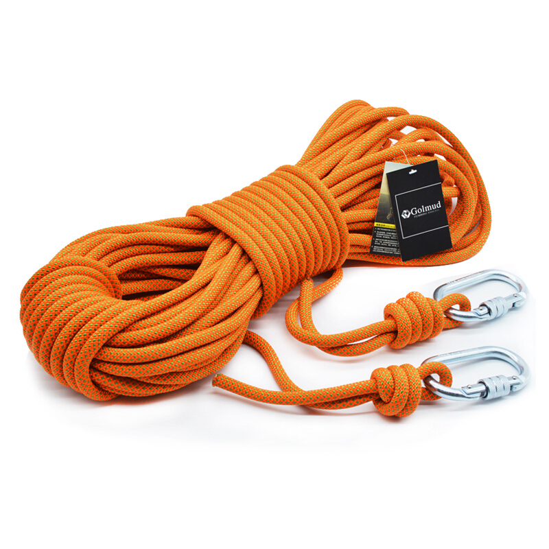 哥尔姆户外登山绳子橘色 20米(根)