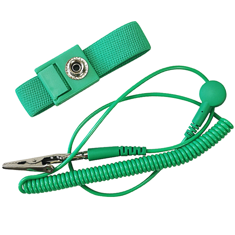 亚润 YR-JDH-S防静电手腕带绿色静电手环10个/包（包）
