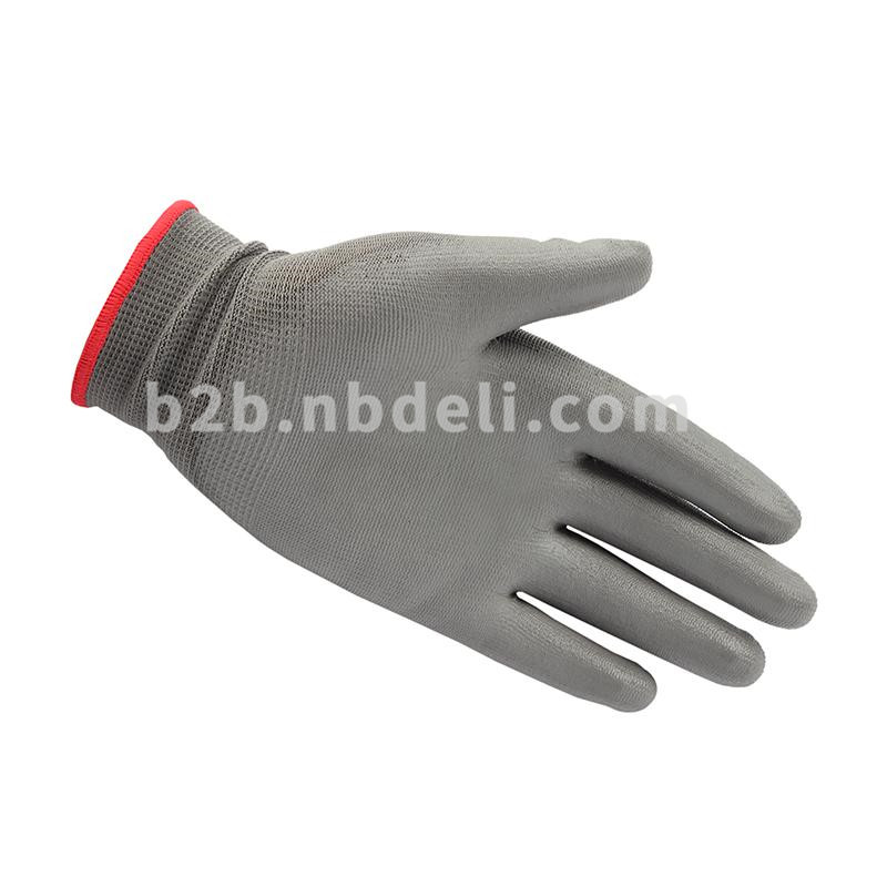 霍尼韦尔/2100250CN-8掌部PU涂层灰色工作手套（副）