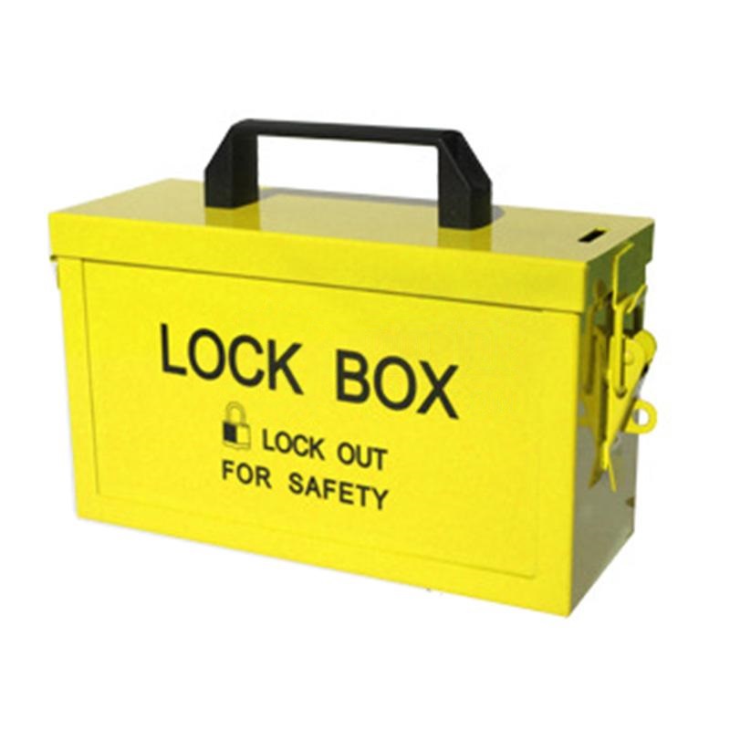 利锁 便携式集群管理箱（单孔），黄色，BD-8811