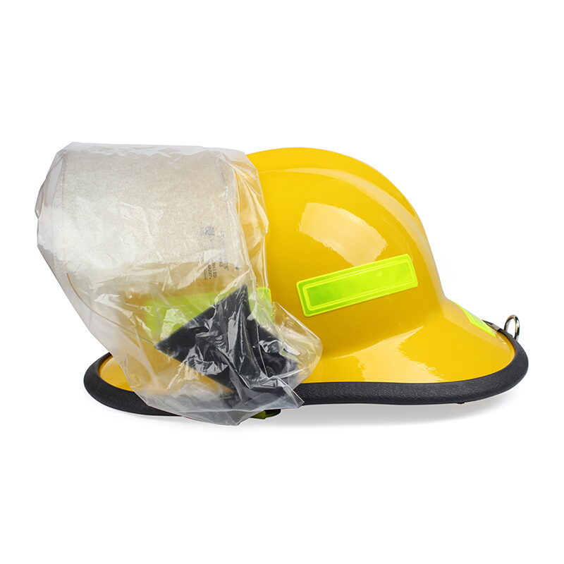 梅思安（MSA）10107114-A F3美式铝质披肩消防头盔 黄色(单位：顶）