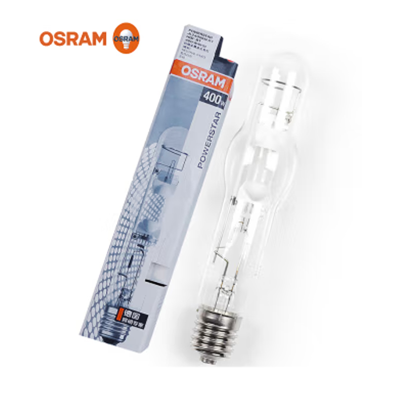 欧司朗（OSRAM）透明美标金卤灯灯泡钪钠石英金卤灯 HQI-BT 400W美标-E40  10个起订（单位：个）