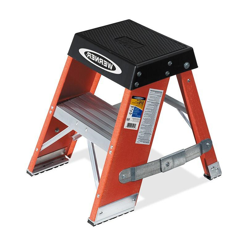 美国稳耐 SSF02CN 玻璃钢梯子凳 工作高度(m)0.51（单位：架）