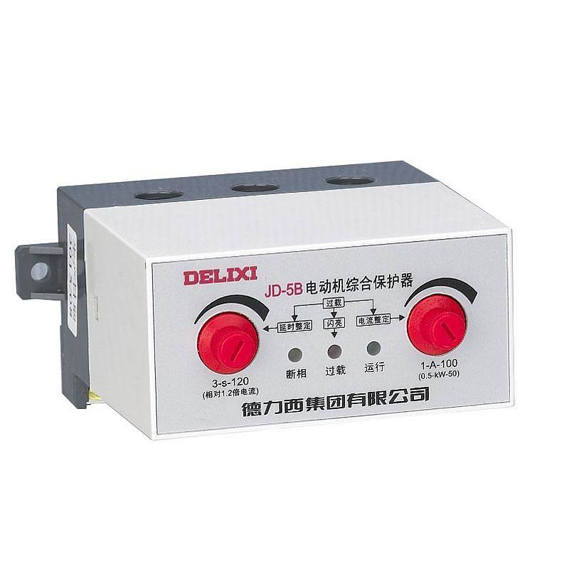 德力西 工控电动机保护器 JD－5B 2－20A AC220V JD5B2A20A220(个)