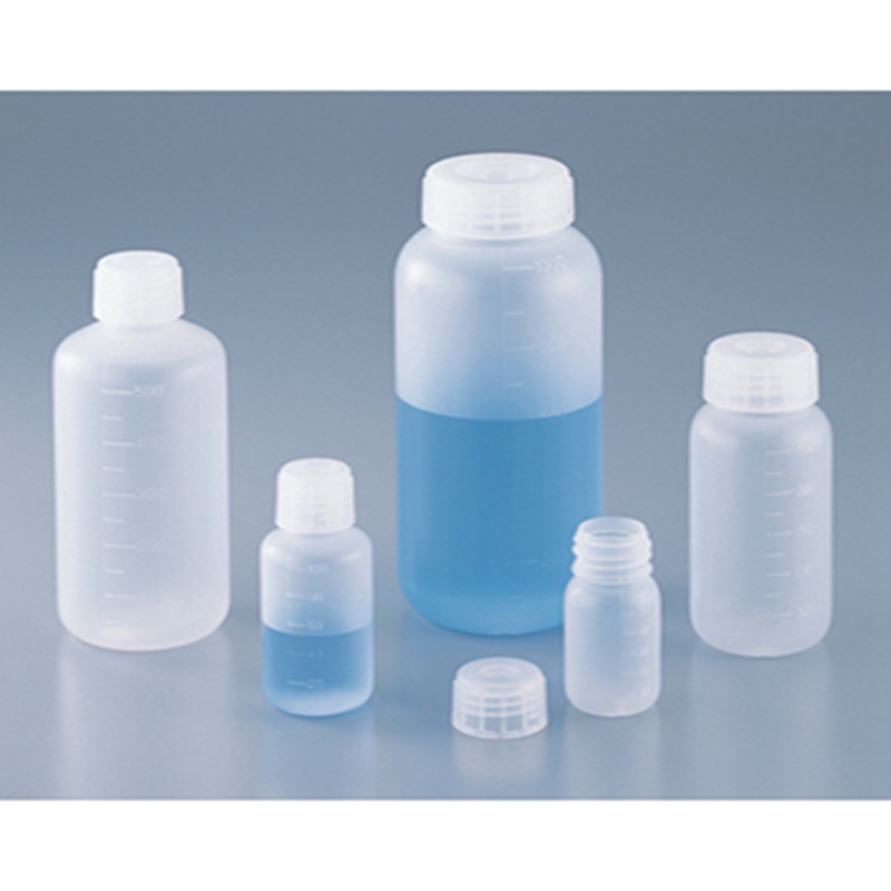ASONE氟化PP塑料瓶100ml（广口）(1箱（100个）)