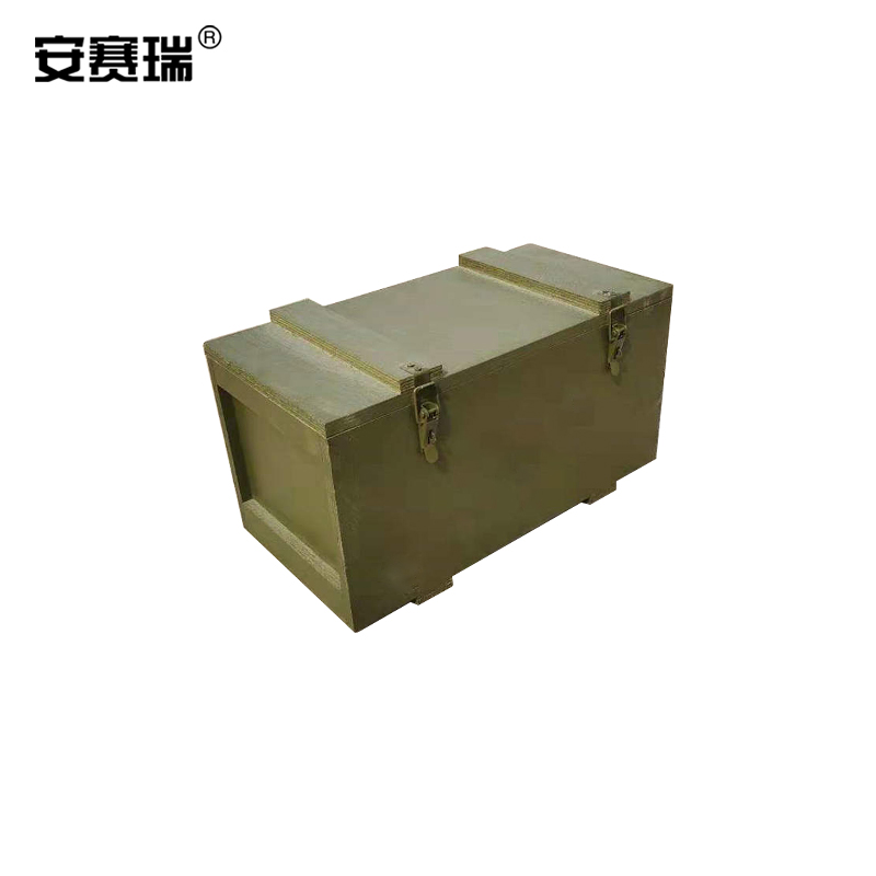 安赛瑞 310185 模型箱 手榴道具模型箱（空箱）67式木柄手榴 训练弹 投掷手榴箱子 可装50个 （个）
