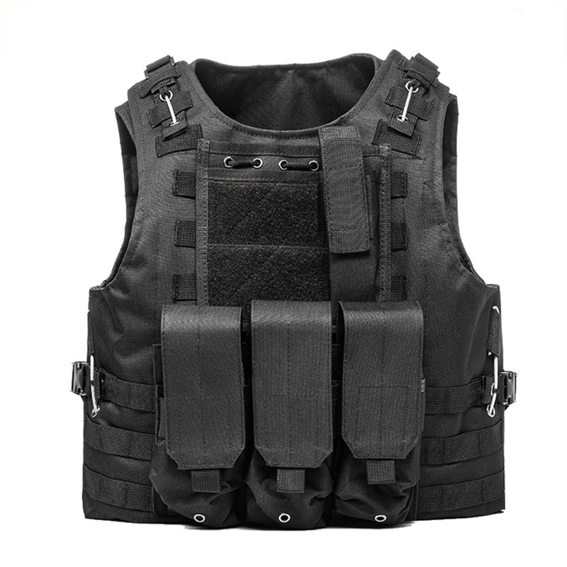 德迷龙常规多功能防护服背心战术服弹夹袋+对讲机包背心（件）