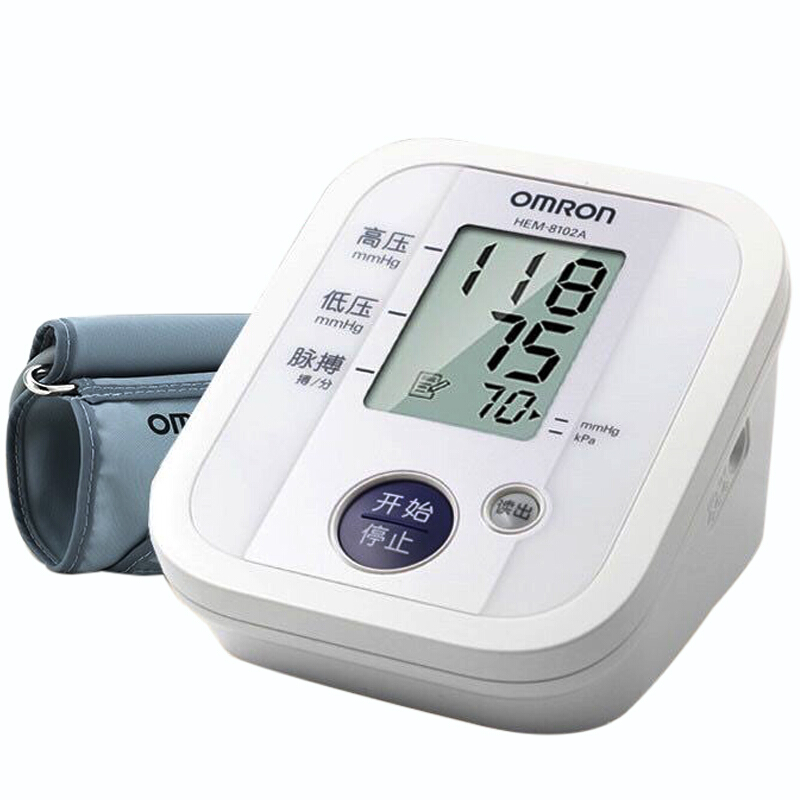 欧姆龙 电子血压计HEM-8102K血压测量仪