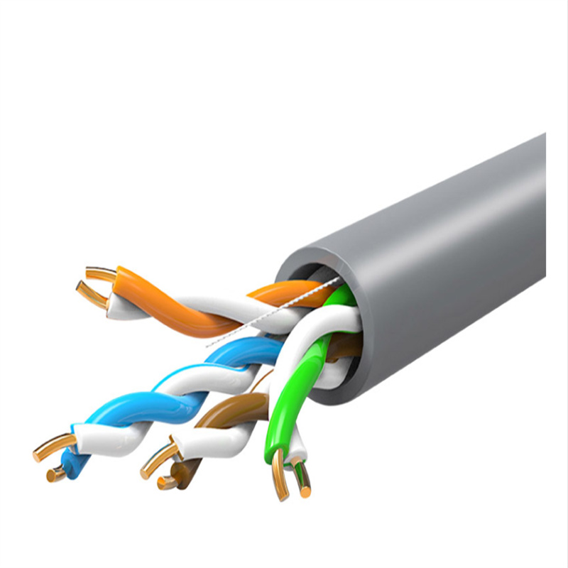 富利联讯超五类网线无氧铜箱线UTP5e类非屏蔽网线超五类网线含安装(米)