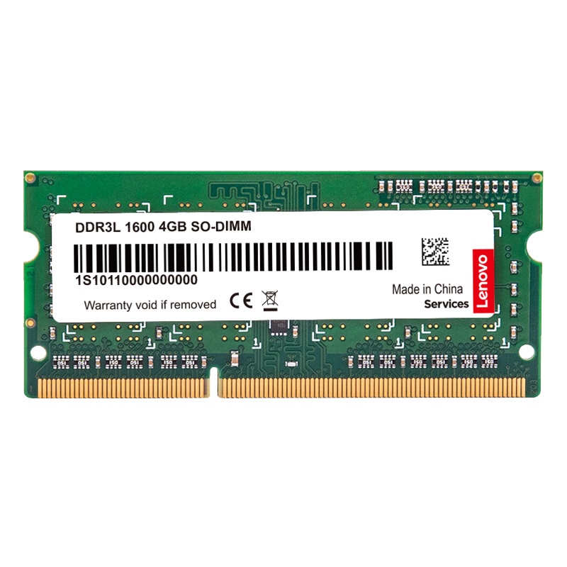 联想DDR3L－1600低压笔记本内存条4G(个)