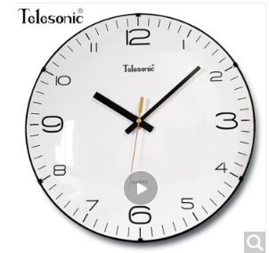 天王星（Telesonic）挂钟Q0733－1黑色（个）