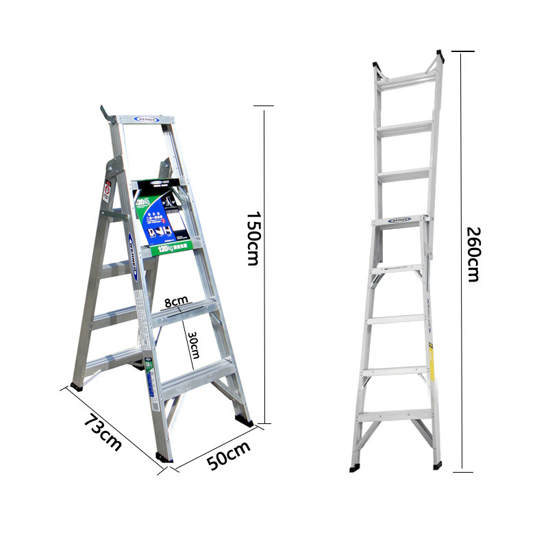 美国稳耐 DP365CN 铝合金两用梯子 延伸梯梯长(mm)2600（单位：台）