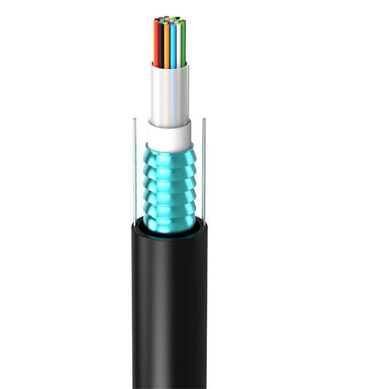 富利联讯单模 4芯 GYXTW-4B/GB室外铠装光纤含光纤熔接及安装(米)