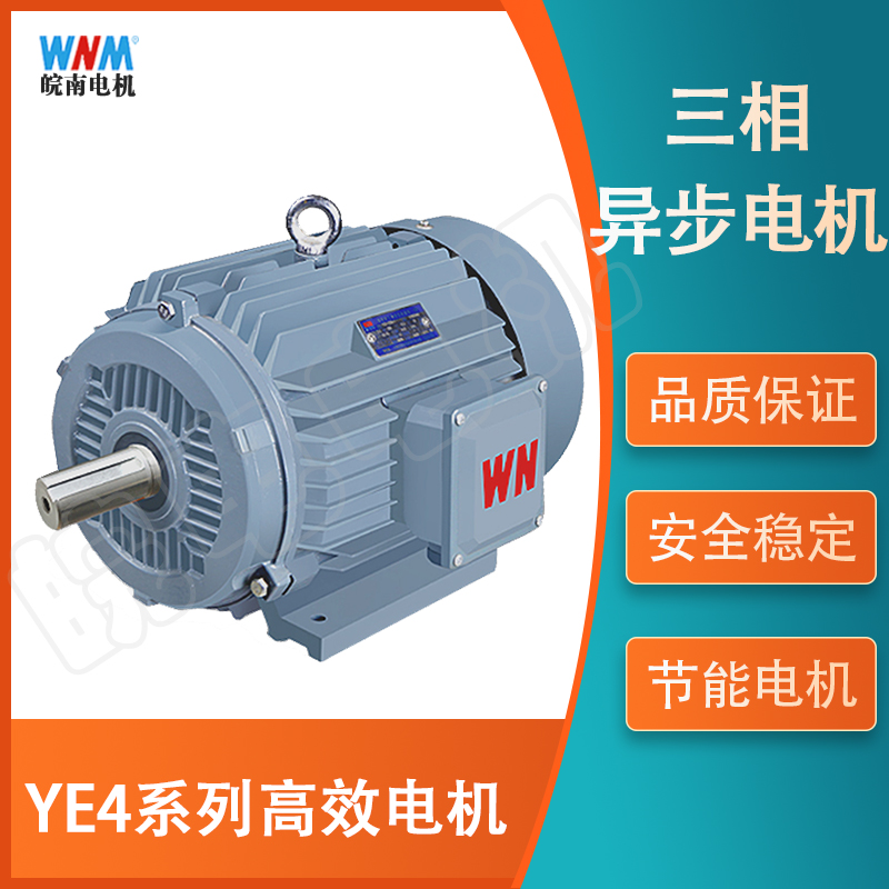 皖南电机 WNM 低压交流电机 YE4－132S2－2  7.5KW B5（台）