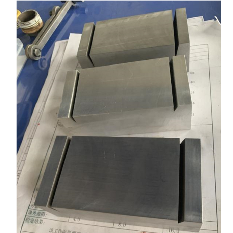明华克mh74－3焊缝检测模拟试块应用于金属焊缝的检测，整体尺寸均为120mm×60mm×40mm(个)