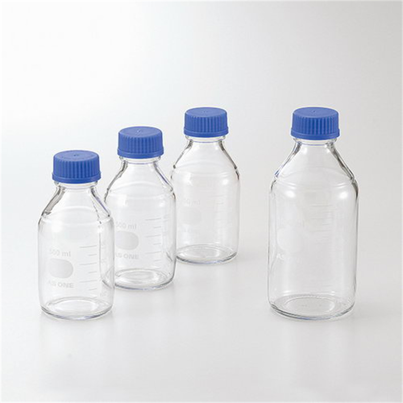 亚速旺螺口试剂瓶1－432－17,50mL透明硼硅酸玻璃φ46×91mm2070M/50（个）