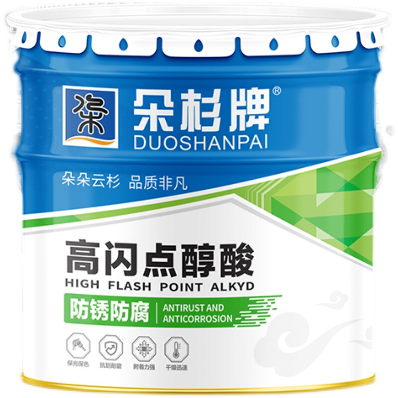 朵杉醇酸调和漆 白色 15kg/桶(桶)