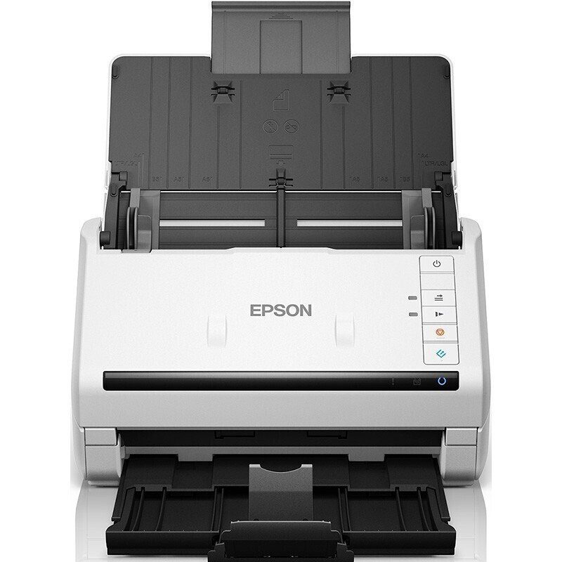 爱普生(epson)ds-535ii扫描仪扫描仪馈纸式600dpi/a4/10bit双面高速