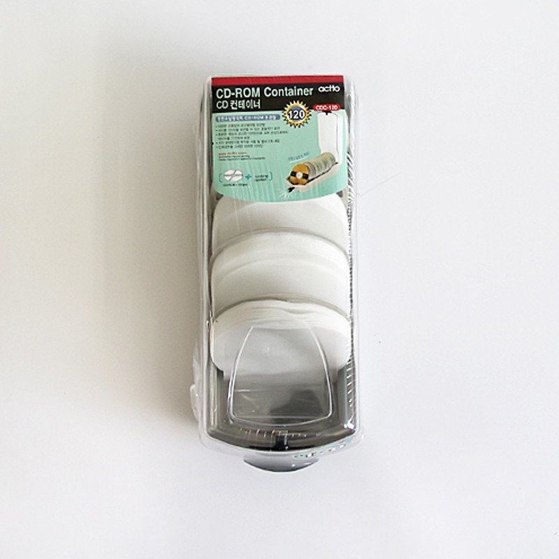 安尚 光盘盒 120片装 (单位:个) 透明