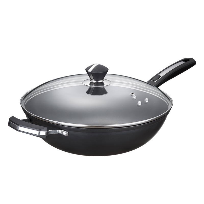 德世朗 dfs-c095 精铸铁健康炒锅 (单位:个)