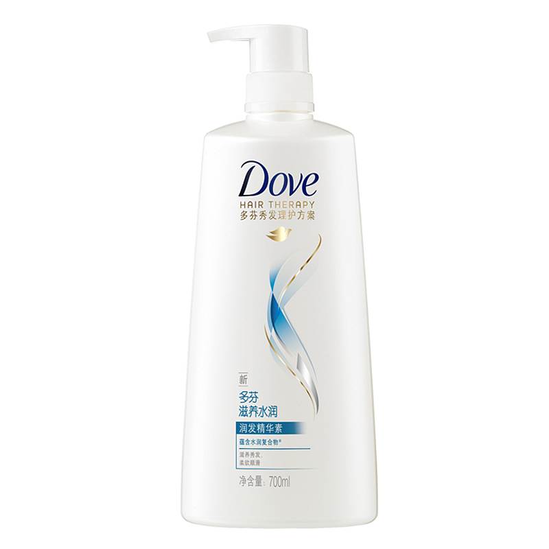 多芬 滋养水润润发精华素 700ml(瓶)