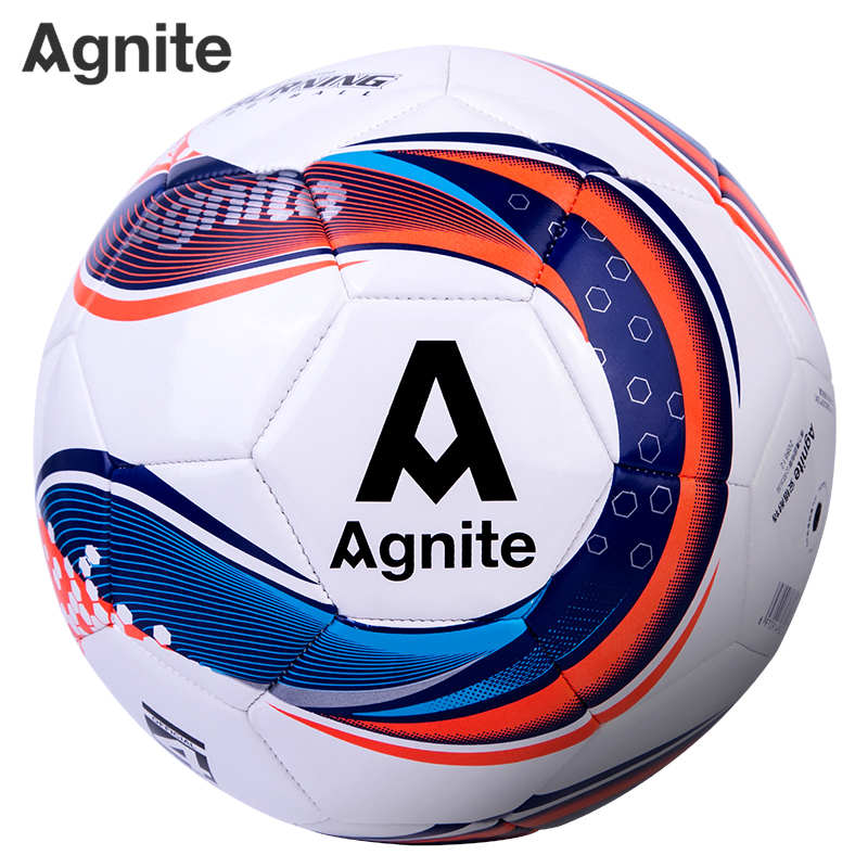 安格耐特 f1206 4号pu机缝足球(单位:个) (红 黄)