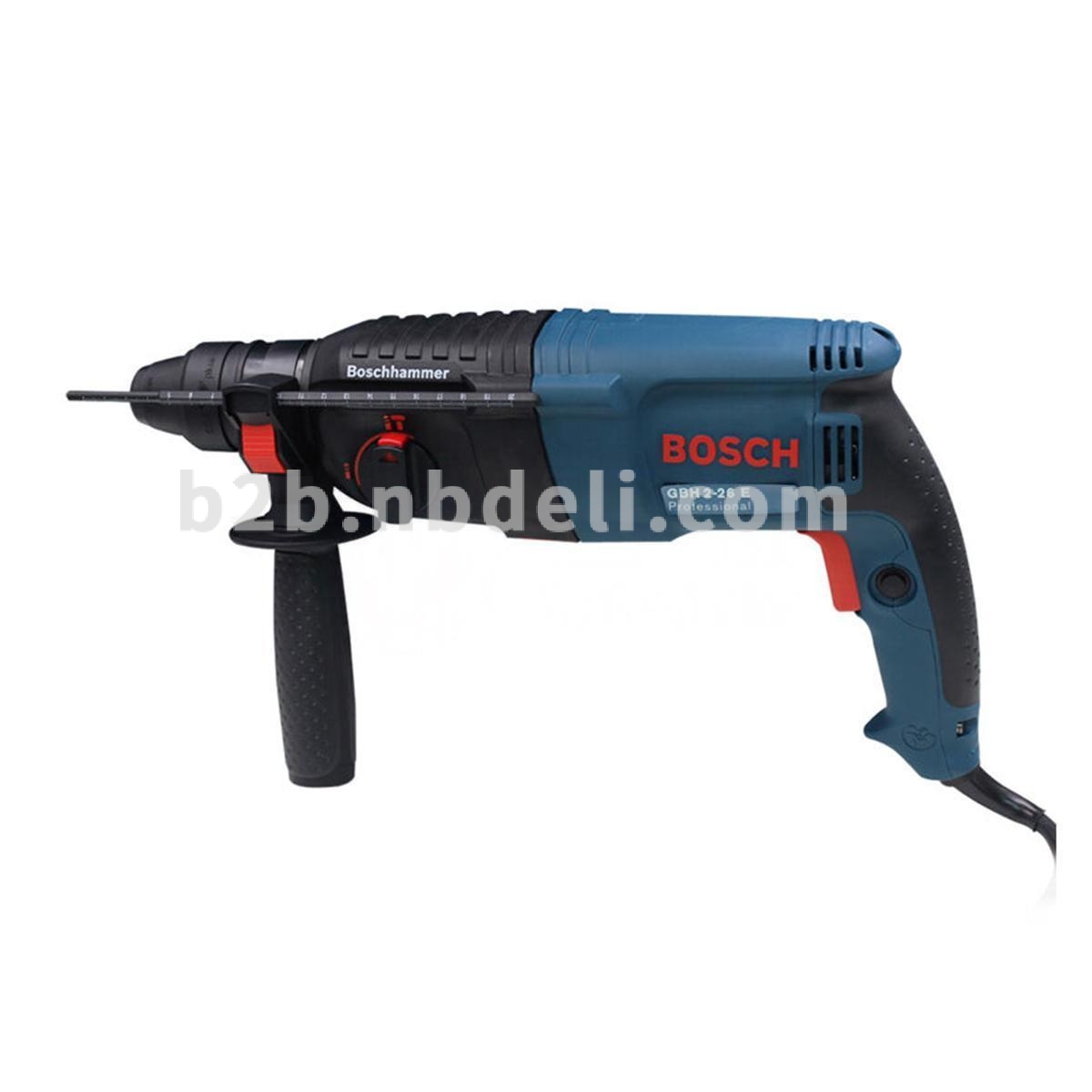 博世 gbh 2-26 e 2kg 四坑可调速 800w 电锤钻sds plus(单位;台)