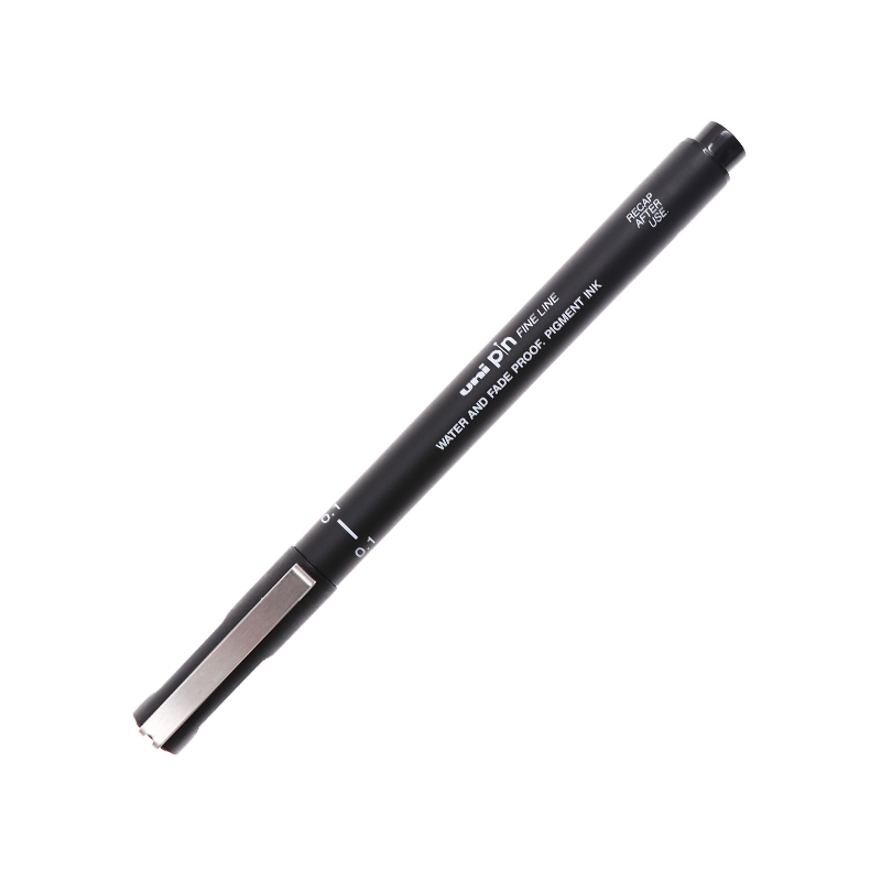 三菱PIN-200水性绘图针管笔黑杆黑芯0.1mm（单位：支）